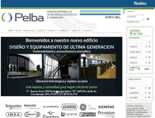 Tablet Screenshot of electropelba.com